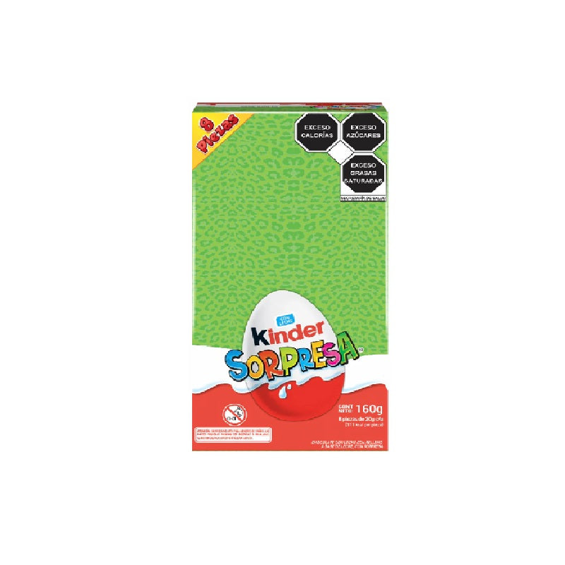 Huevito Kinder Sorpresa Animales 8 pz
