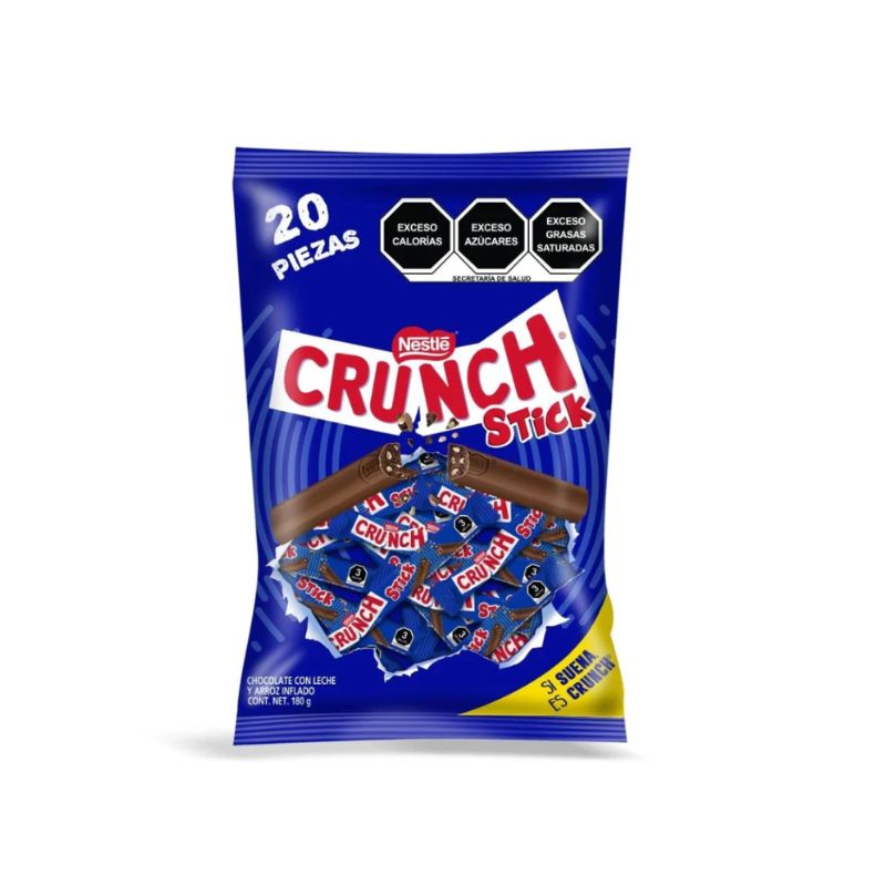 Chocolate Crunch Stick 20 pzas
