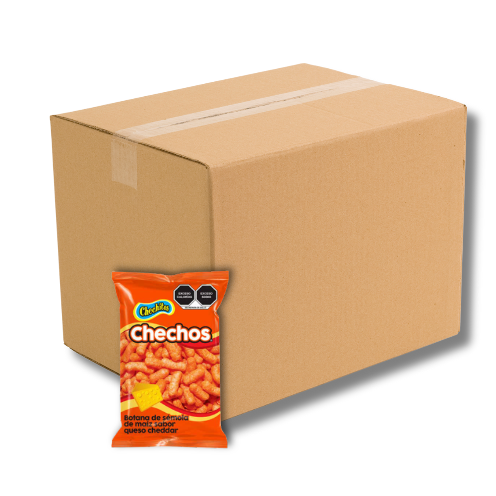 Chechos de Queso 12 g | Bolsa Mediana 24 pzas