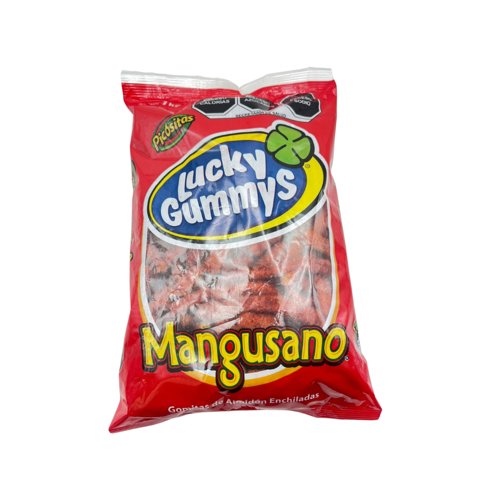 Gomitas Enchiladas Mangusanos - Lucky Gummy | Bolsa 1 kg