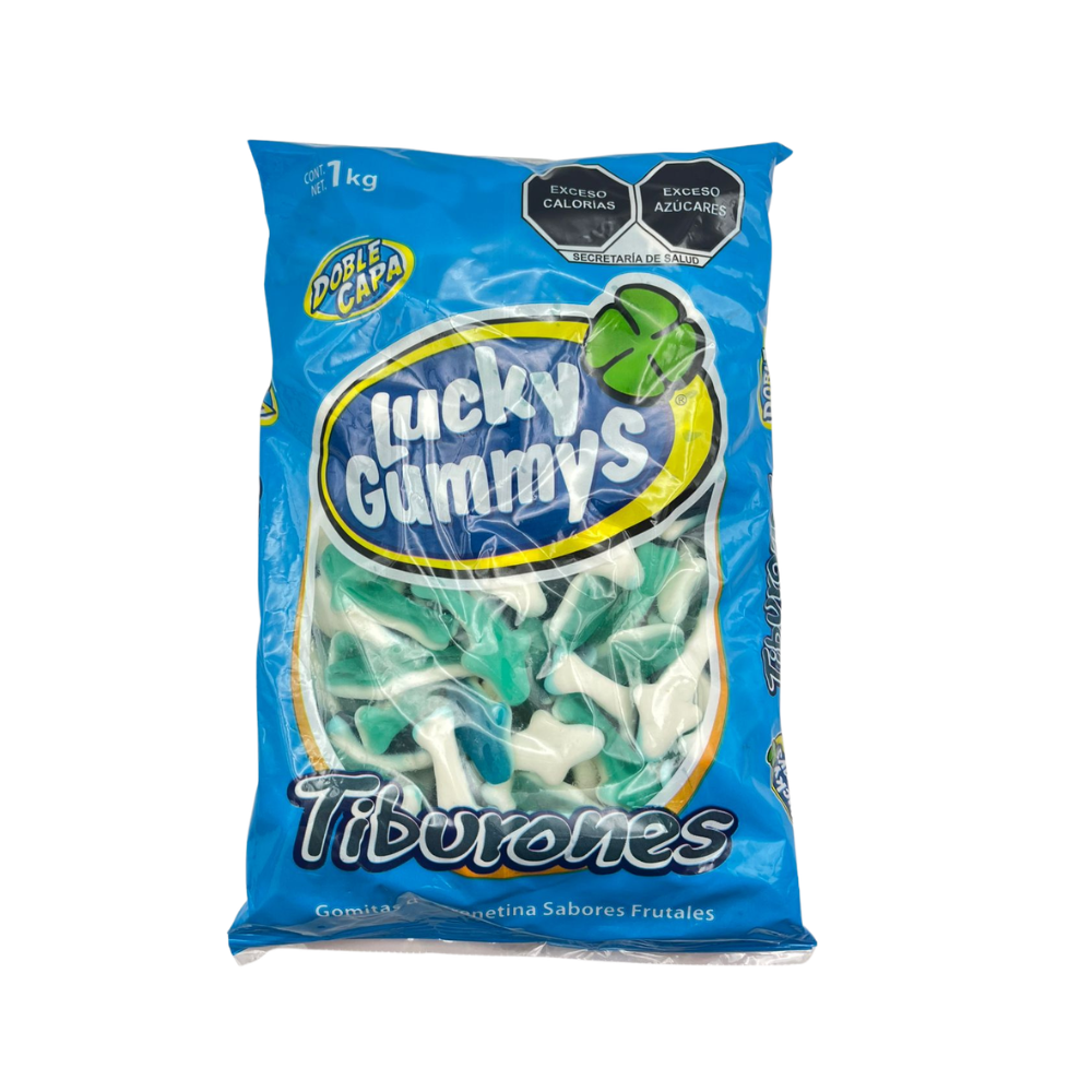 Gomitas Tiburones - Lucky Gummy | Bolsa 1 kg