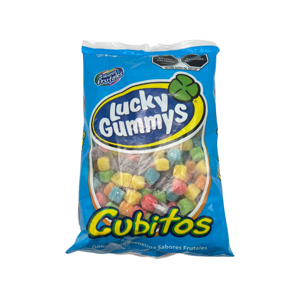 Gomitas Cubitos - Lucky Gummy | Bolsa 1 kg