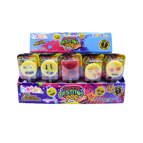 Gummy Gestitos Pop Neón 30 pzas