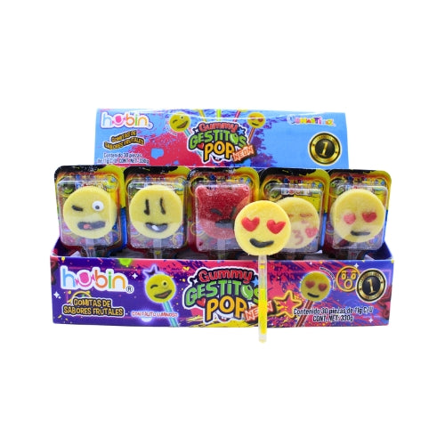 Gummy Gestitos Pop Neón 30 pzas