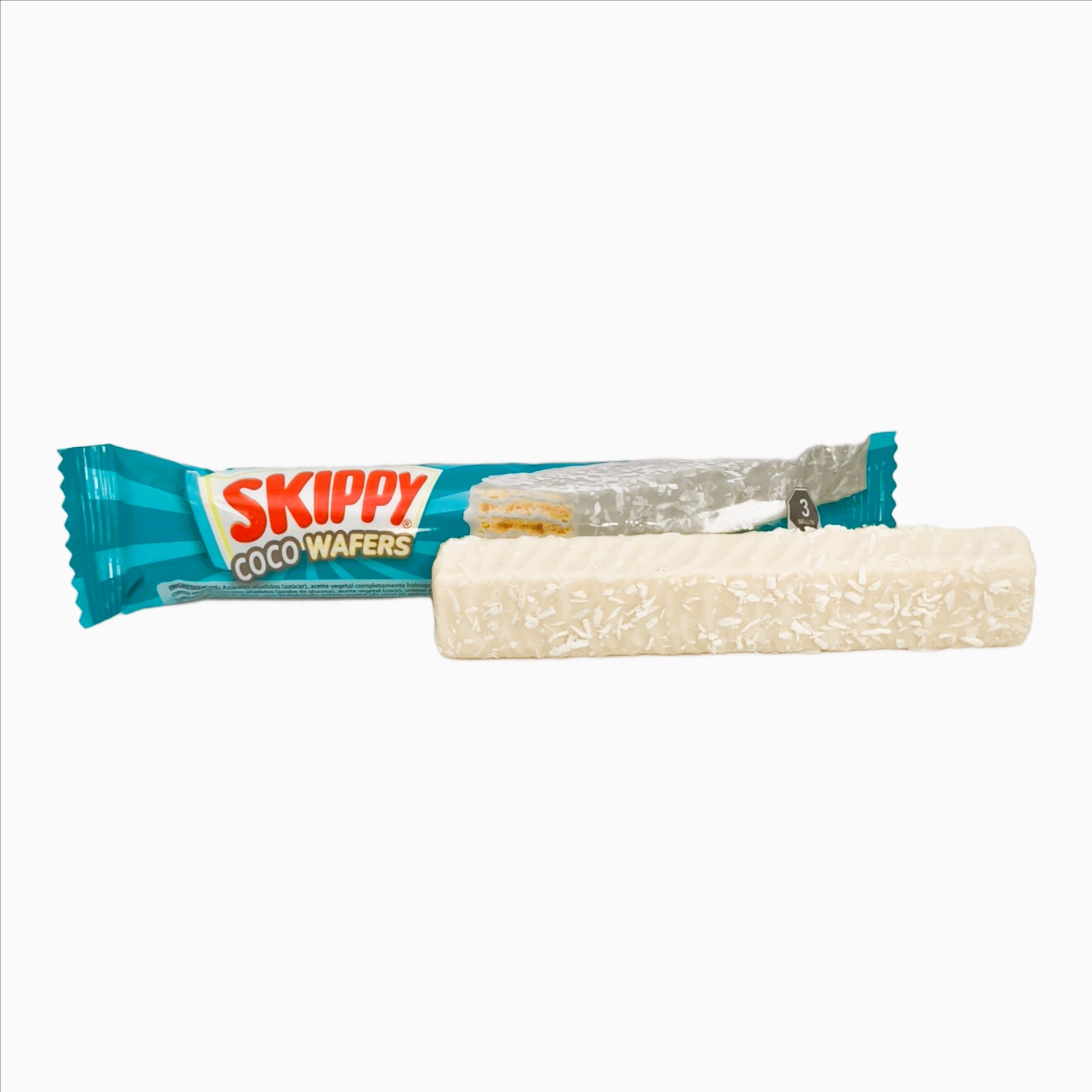 Galletas Skippy Coco Wafer | Caja con 12 pzas