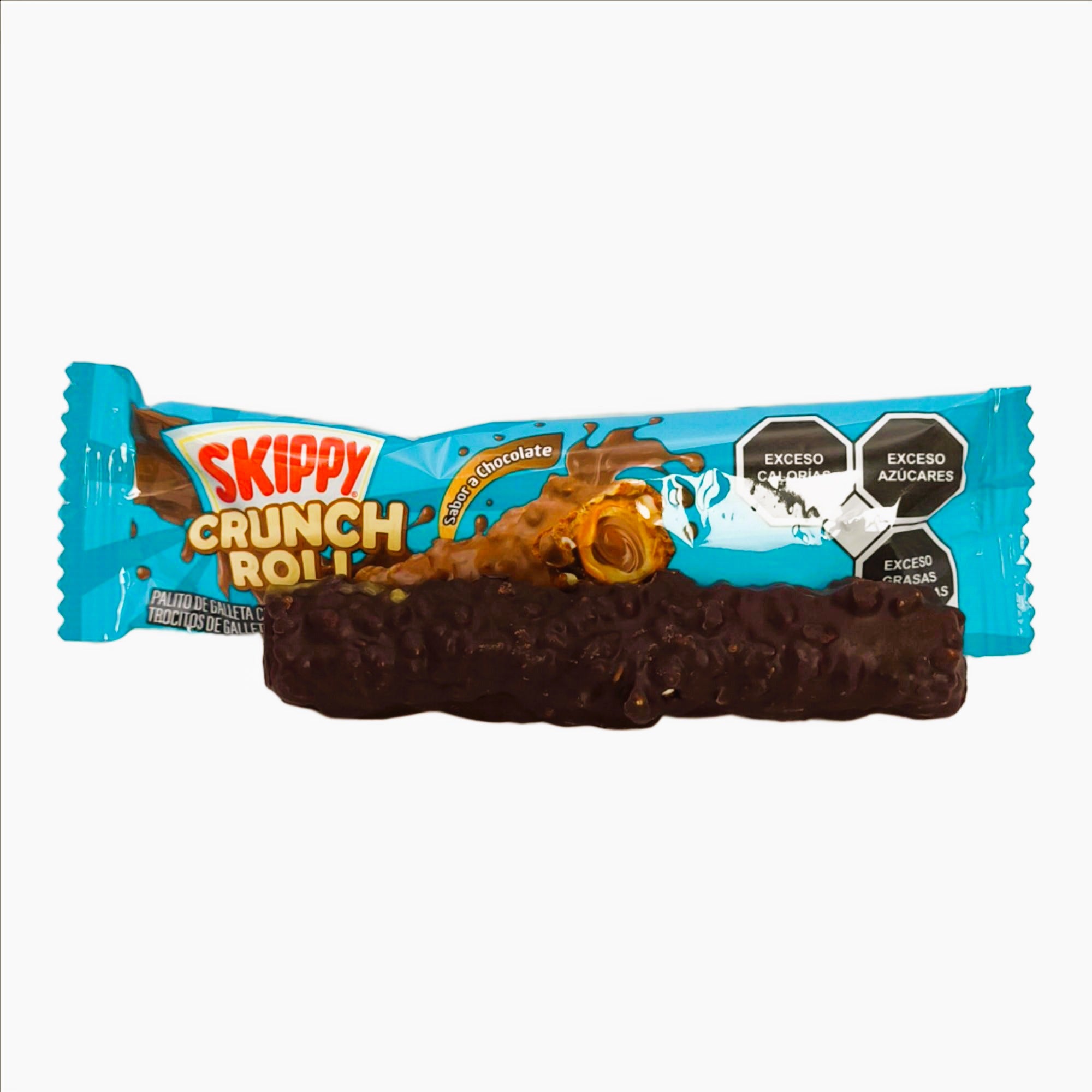 Galletas Skippy Crunch Rolls Chocolate | Caja con 10 pzas