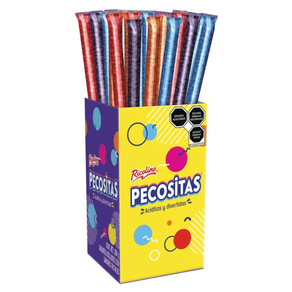 Pecositas Ricolino | Caja 40 Pzas