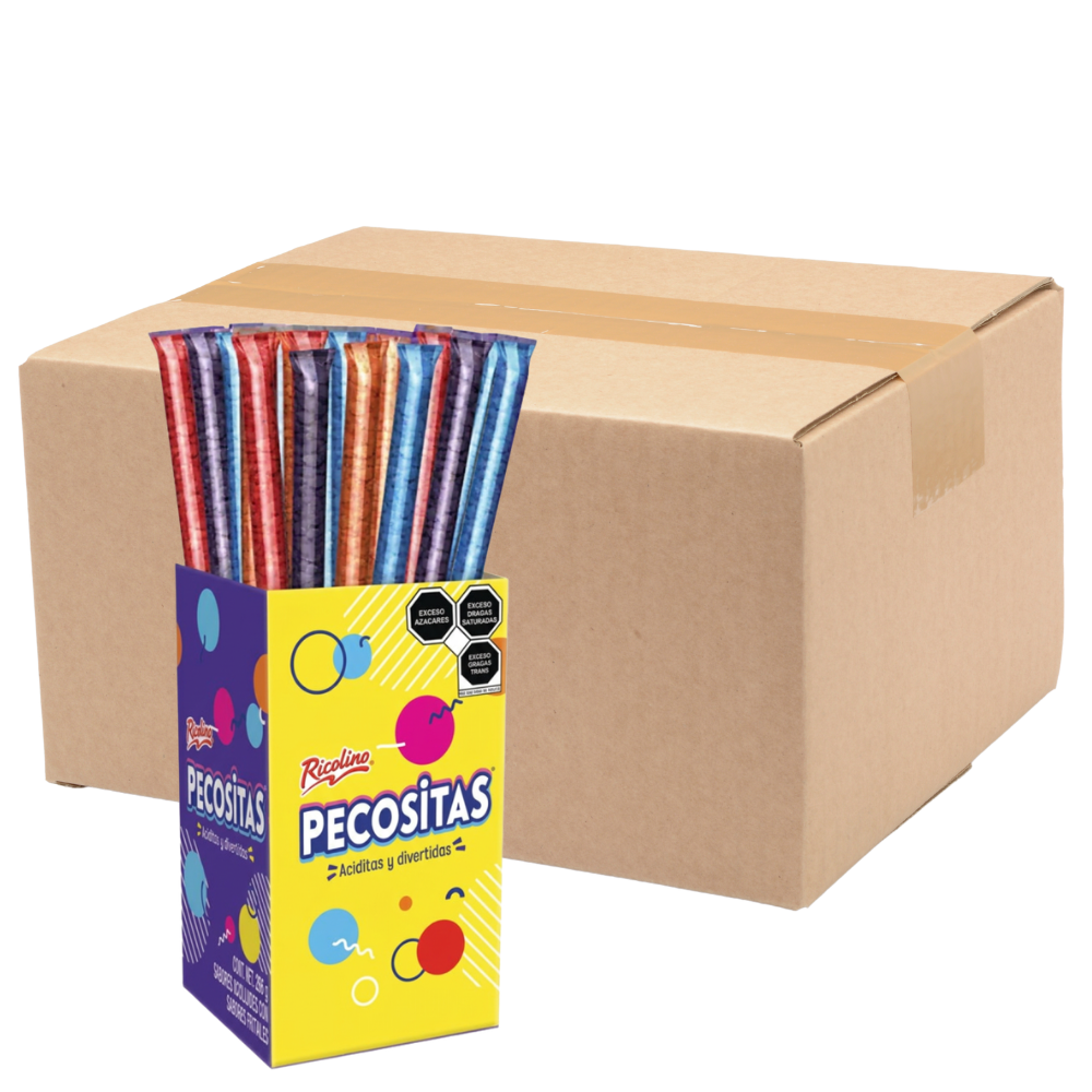 Pecositas Ricolino | Caja Mayoreo
