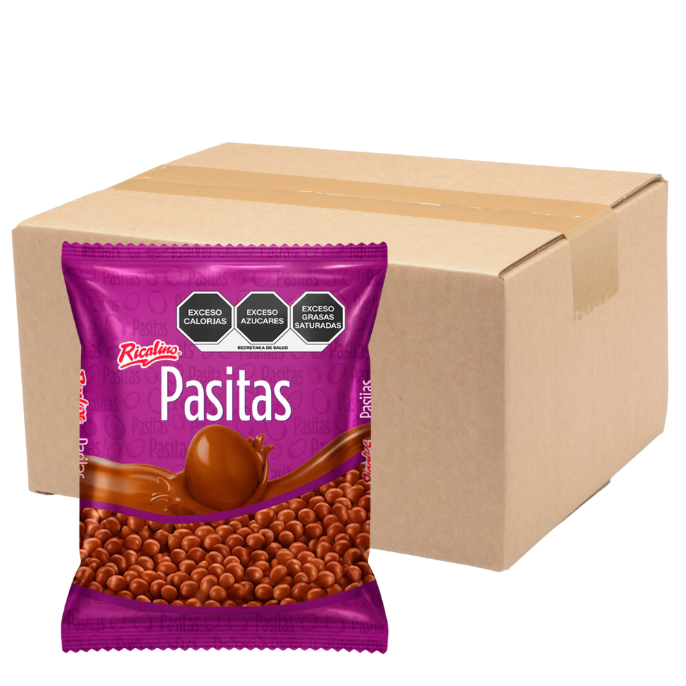 Pasitas Chocolate Ricolino | Caja Mayoreo