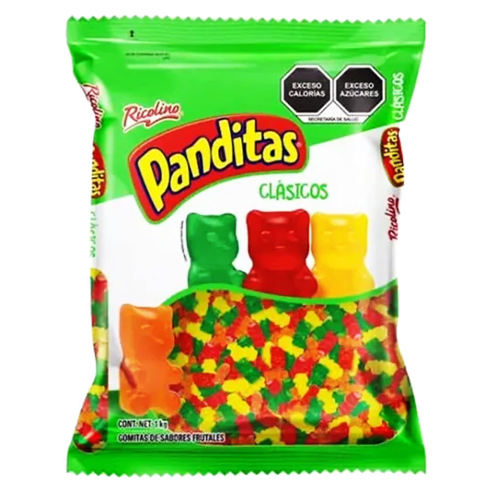 Gomitas Panditas Clásicos Ricolino | Bolsa 1 kg