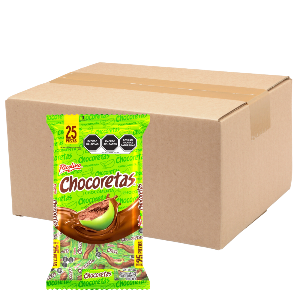 Chocoretas Mini Ricolino | Caja Mayoreo