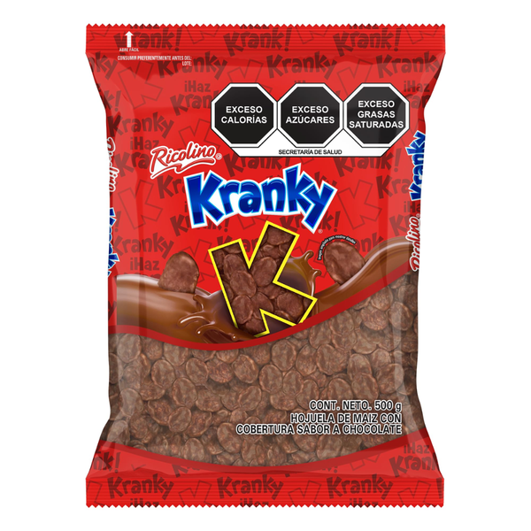 Chocolate Kranky Granel Ricolino | Bolsa 500 gr