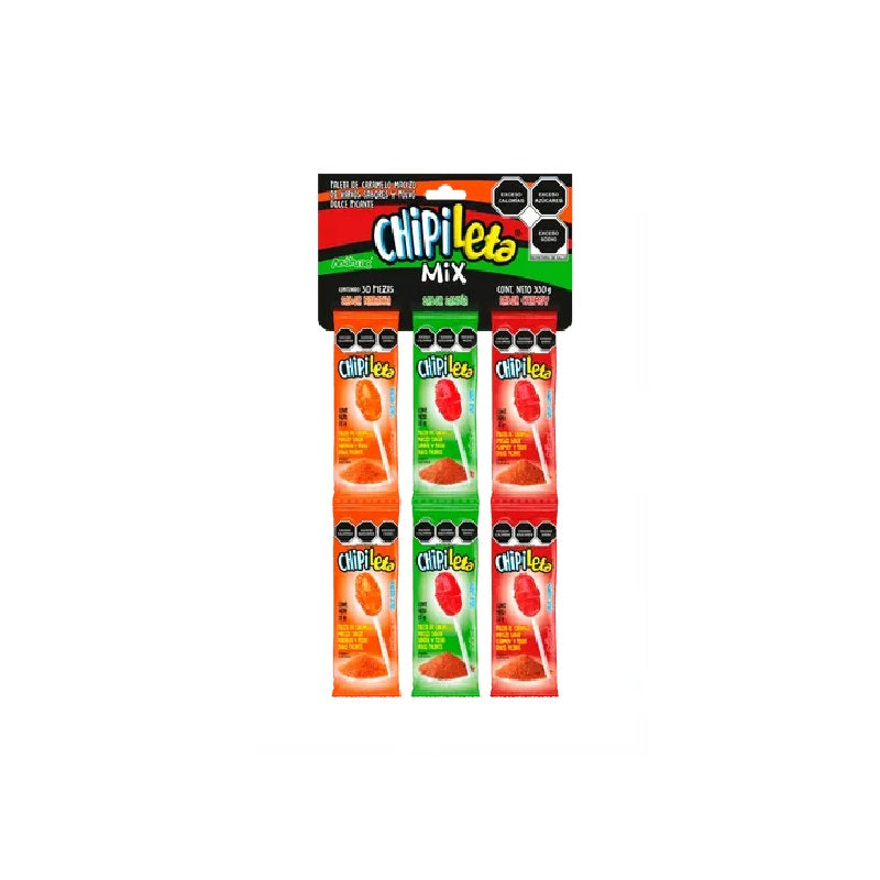 Paleta Chipileta mix 30 pz