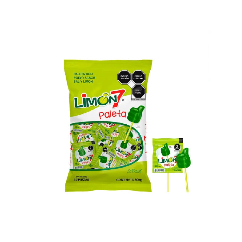 Paleta Limón 7 30 pz