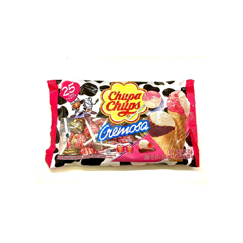 Paleta Chupa Chups Cremosa Ice Cream 25 pz