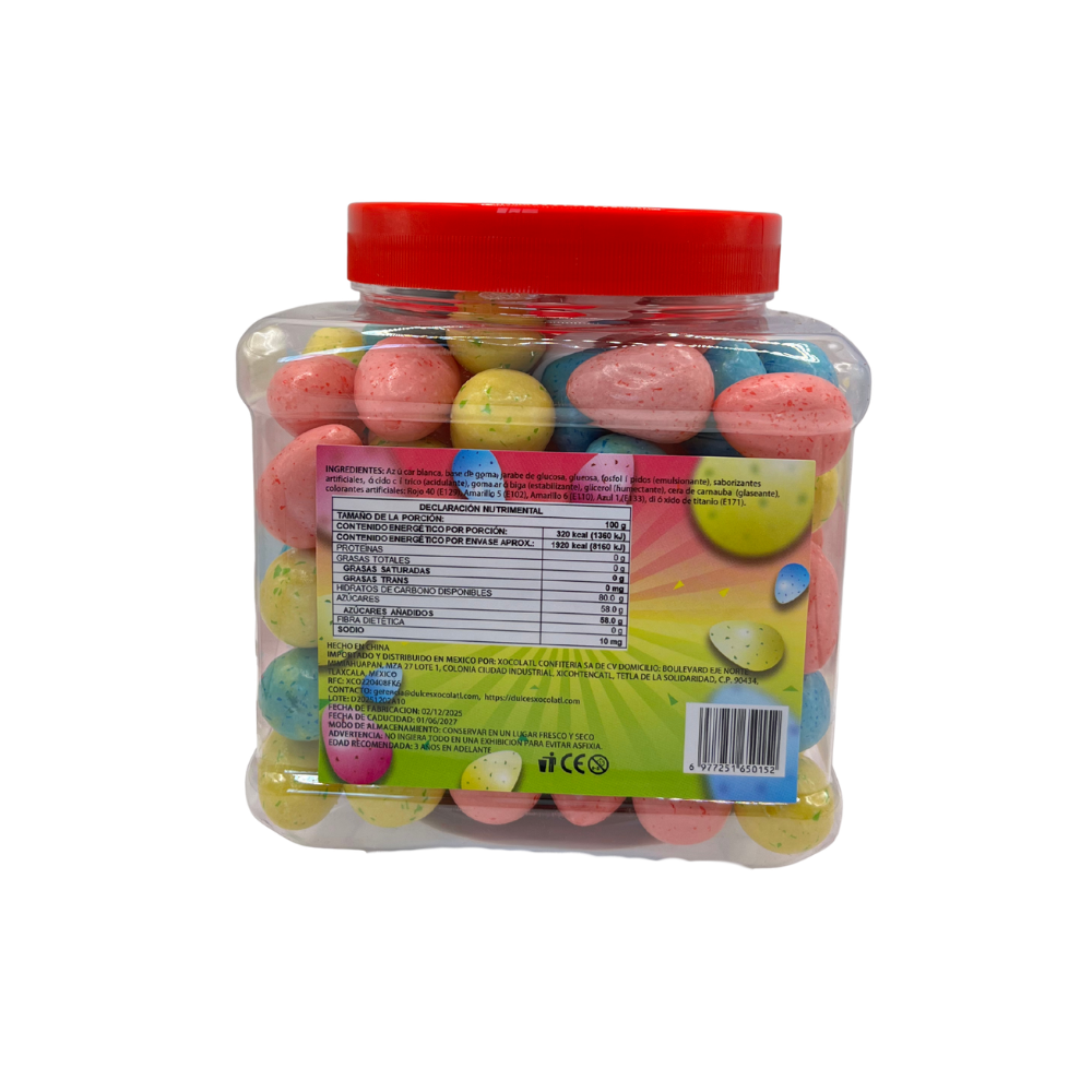 Bolsa de chicles Saurio surtidos con textura masticable y sabor dulce