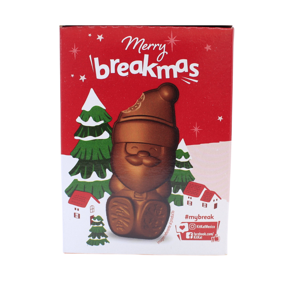 Cajita de regalo Merry Breakmas Chocolate Navidad