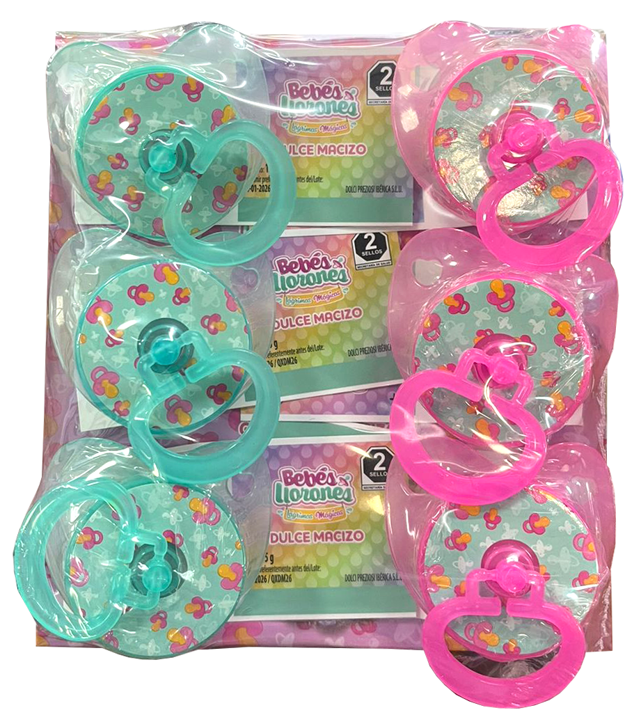 Caramelo Chupón Dolci Paw Patrol para Niño y Niña - Bolsa 6 pzas