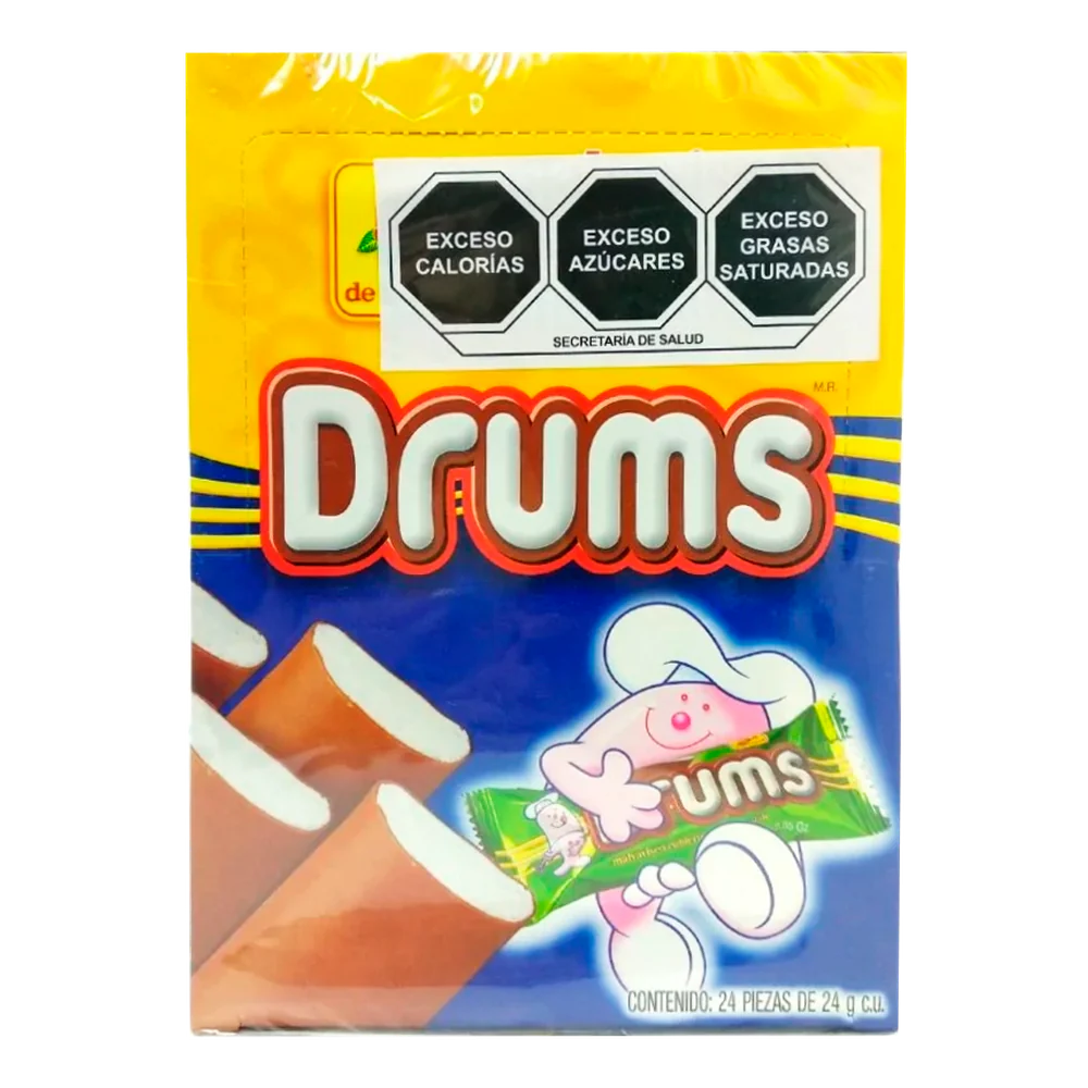 Imagen de productos De La Rosa, como dulces tradicionales mexicanos, incluyendo opciones como mazapanes, pulpas, caramelos, gomitas, malvaviscos, paletas, bombones y chocolates, en diversas presentaciones individuales o en bolsa, con empaques coloridos característicos de la marca.