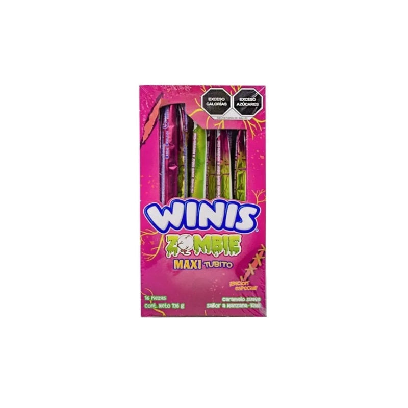 Winis Maxi Tubito Varita Zombie 16 piezas