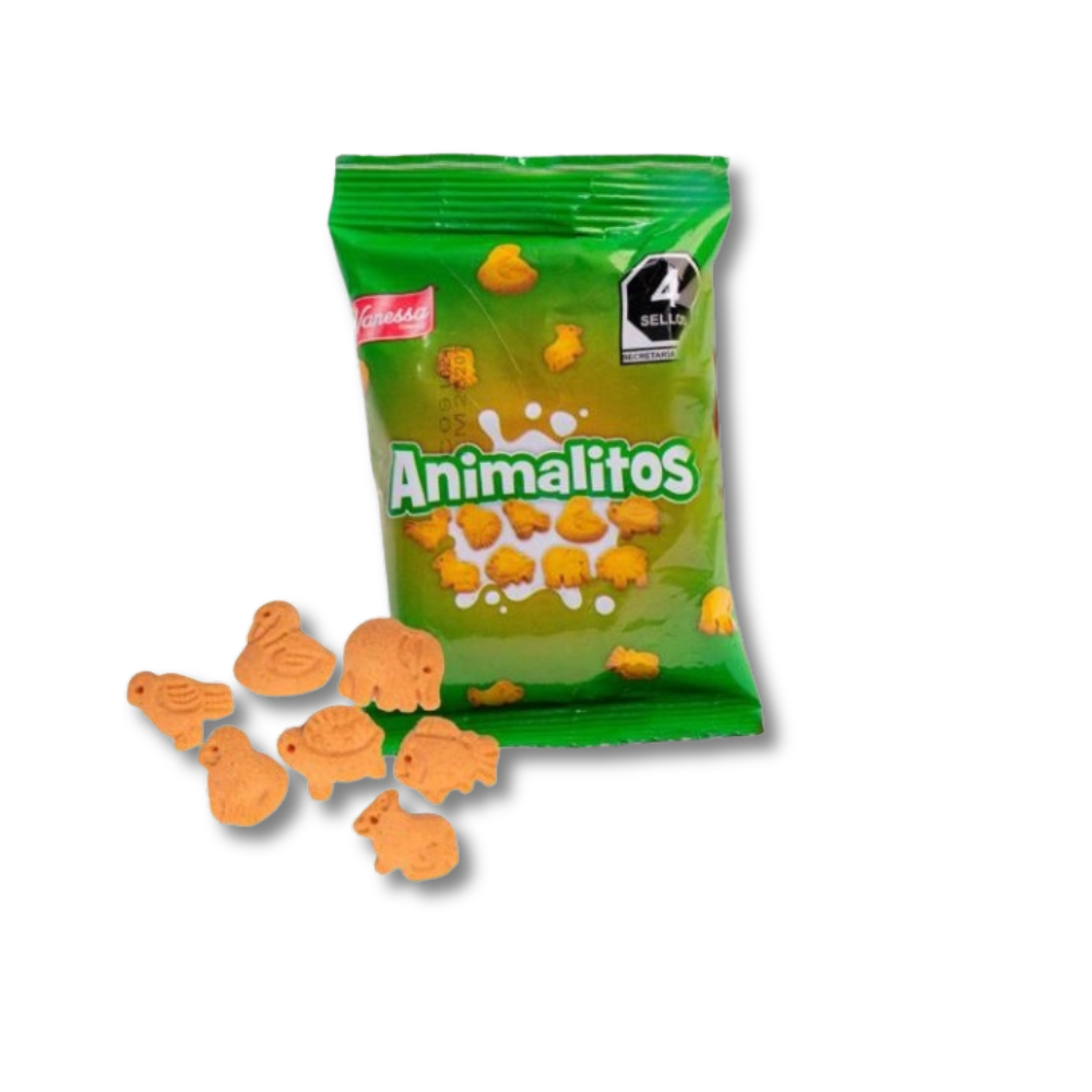 Galletas Animalitos Vanessa | Tira 10 pzas