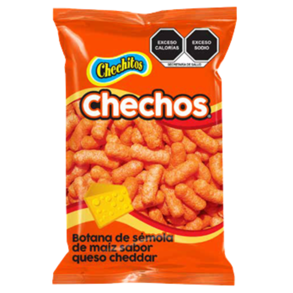 Chechos de Queso 12 g | Bolsa Mediana 24 pzas