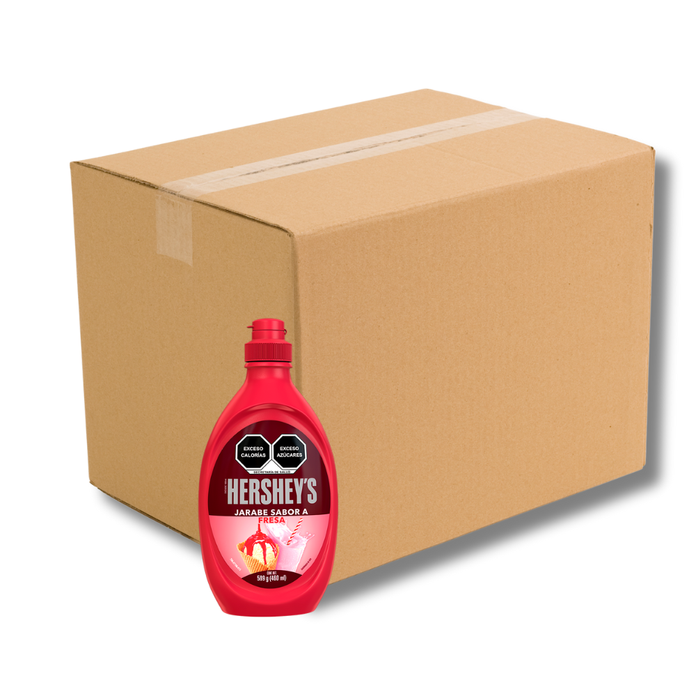 Jarabe sabor Fresa Hershey's | Botella 589 g