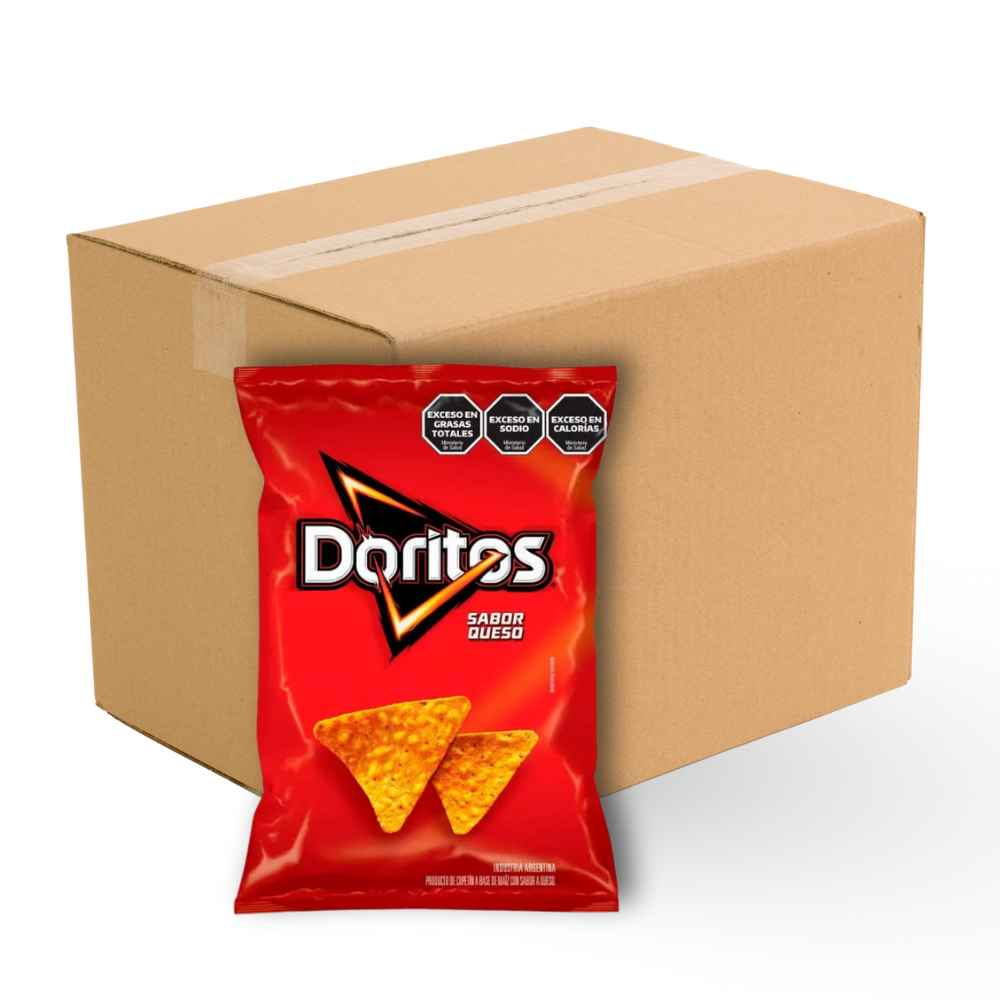 Doritos Nachos Clásicos 38 g | Caja 60 pzas