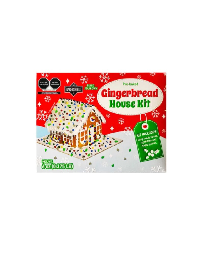 Kit Casa de Galleta de Jengibre Bakersfield 170 g