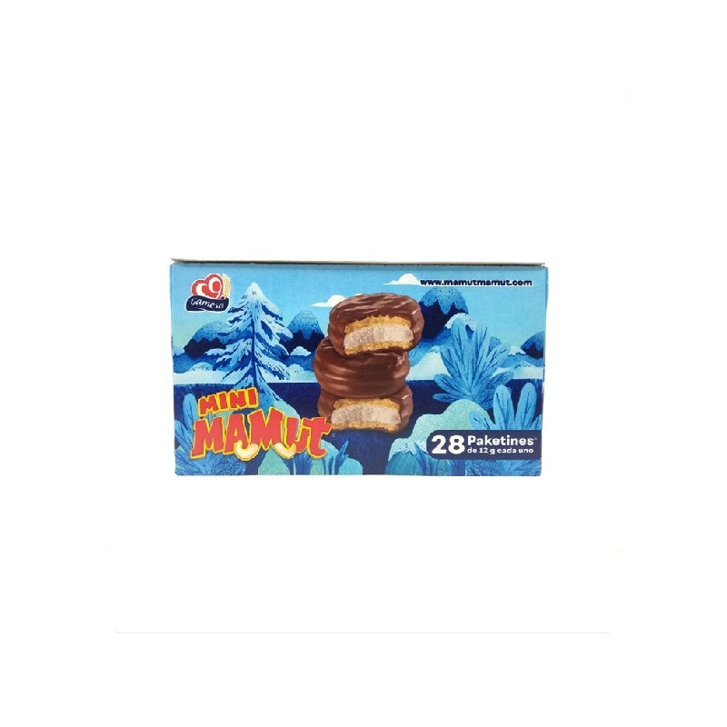 Galletas Gamesa Mini Mamut 28 pz 12 g