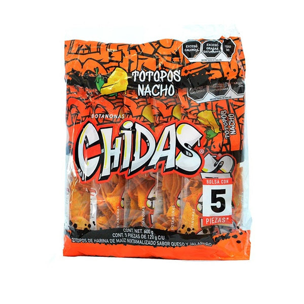 Fritura Chidas Totopo Nacho 5 pz