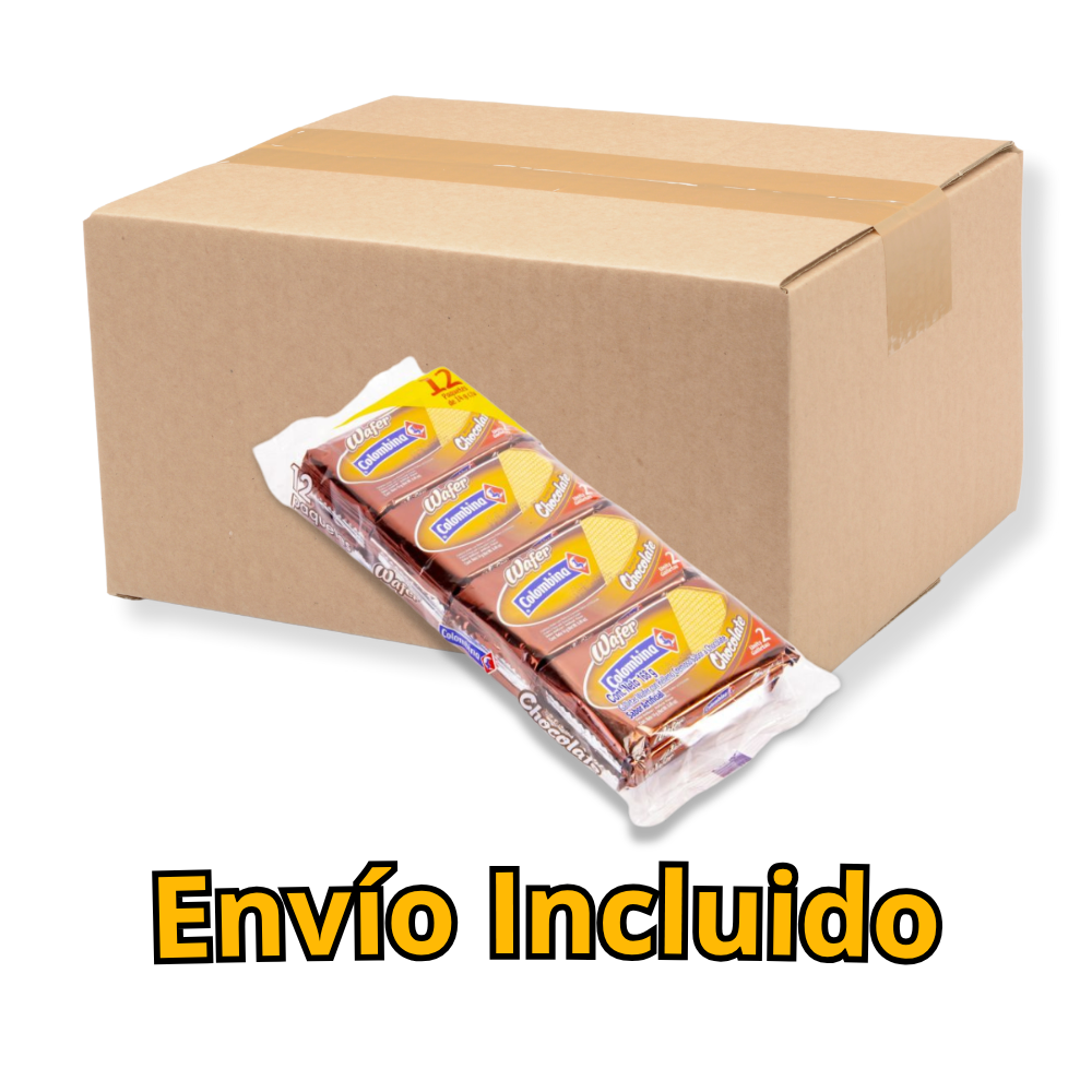 Galletas Wafer Colombina Mayoreo
