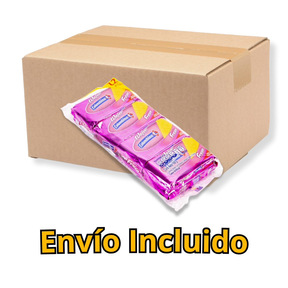 Caja Mayoreo Galletas Wafer Colombina
