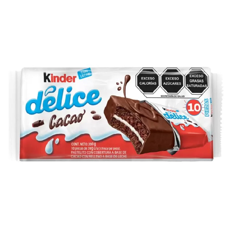 Chocolate Kinder Délice 10 pz