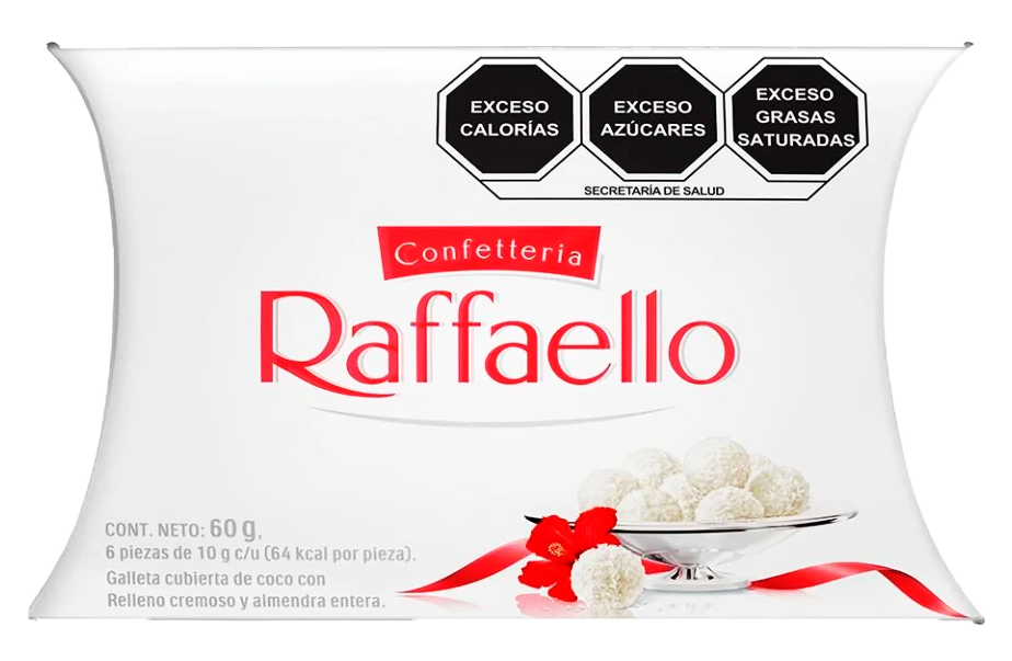 chocolate ferrero rafaello 6pz