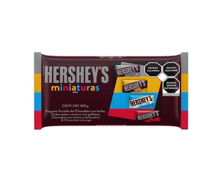 Chocolate Hershey's Miniatura Surtido 850 g