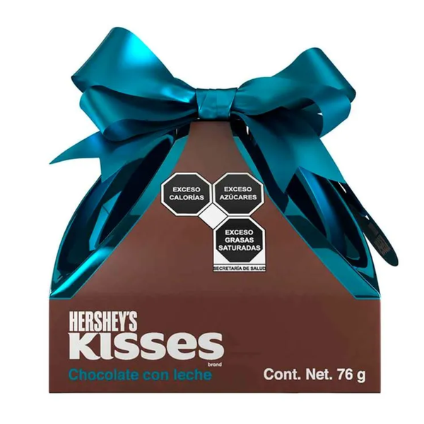 CHOCOLATE HERSHEYS KISSES REGALO | CAJA 76 GR