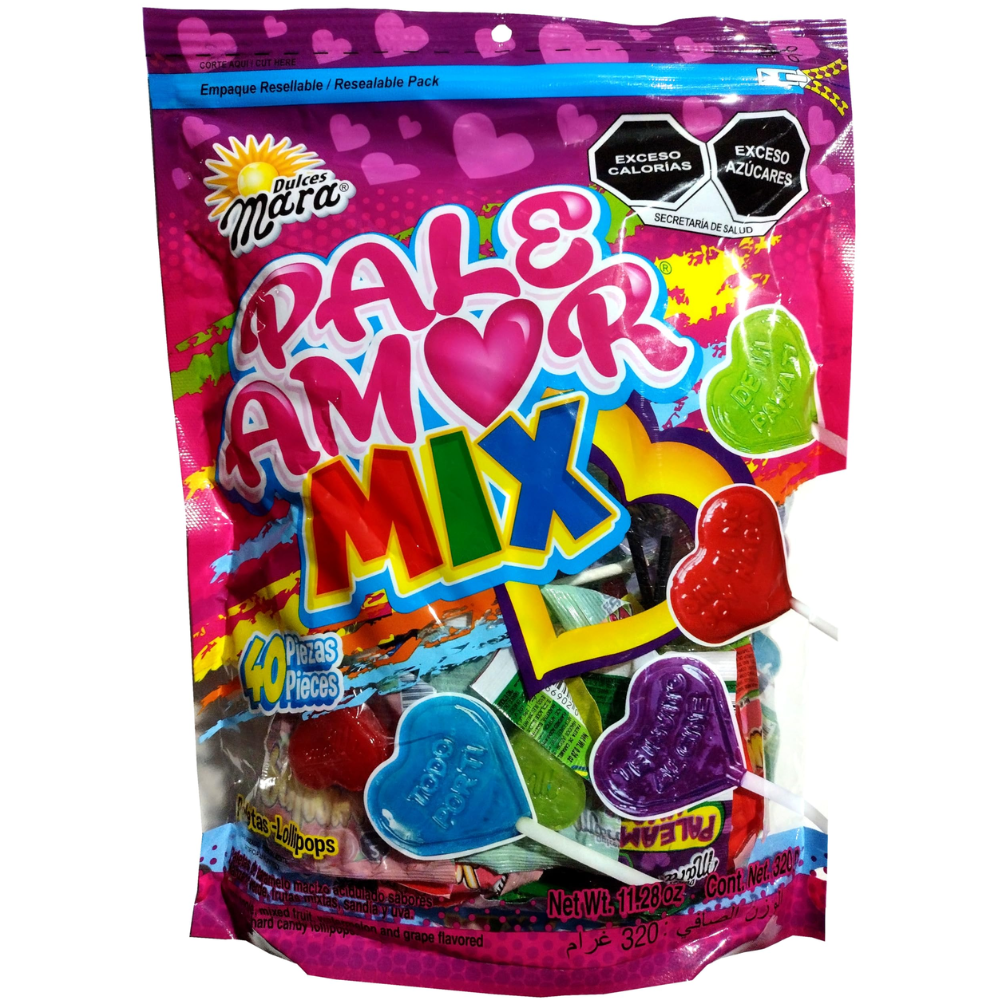PALETA MARA PALEAMOR MIX | BOLSA 40 PIEZAS
