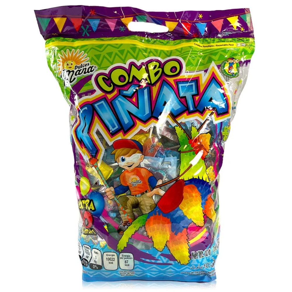 PIÑATERO MARA COMBO PIÑATA | DULCES SURTIDOS | BOLSA 10 LB