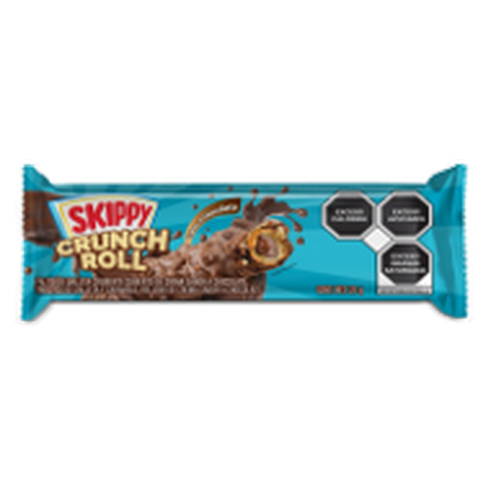 Galletas Skippy Crunch Rolls Chocolate | Caja con 10 pzas