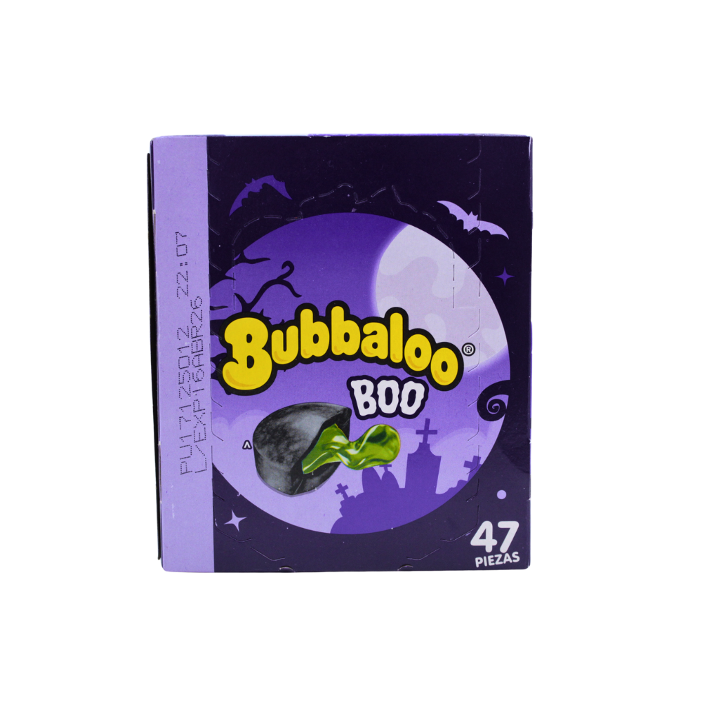 Chicles Bubbaloo Boo | Caja 47 pzas