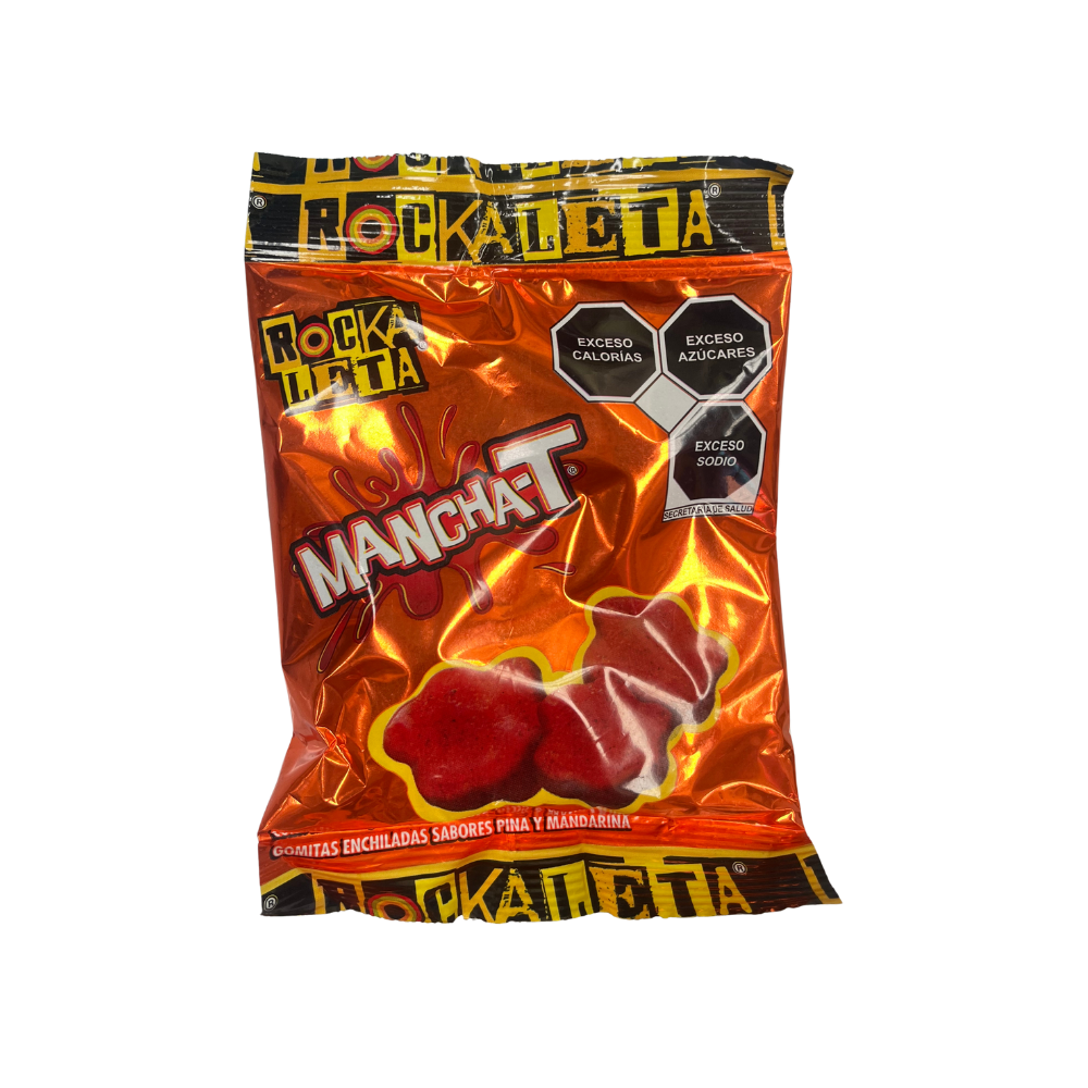 Dulce goma Sabri Mancha-T presentación 110 g con 20 piezas