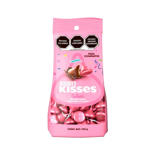 Bolsa de kisses clásicos colors rosa claro. Envíos a todo México. Regalos.
