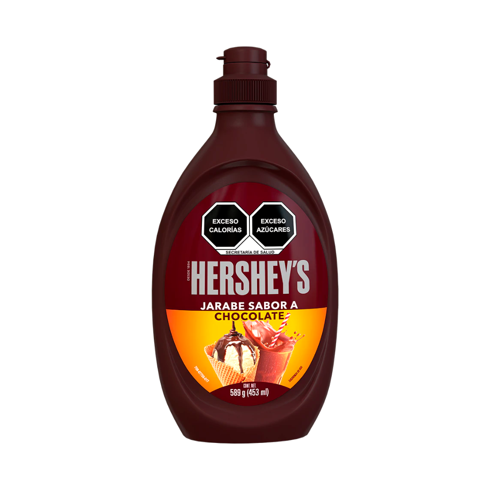Botella de jarabe sabor chocolate Hershey´s