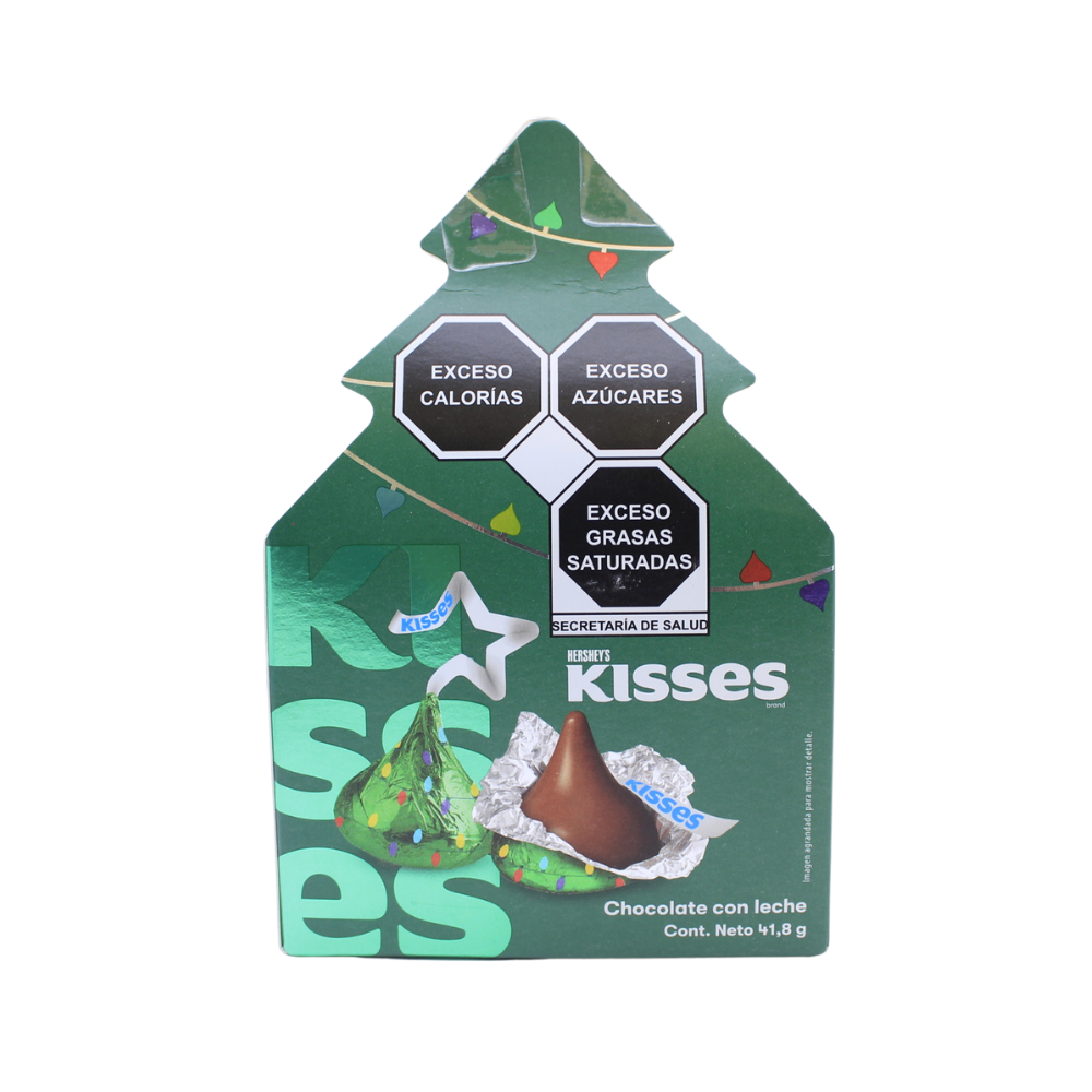 Kisses de Hersheys Arbolito Navideño 41.8 g