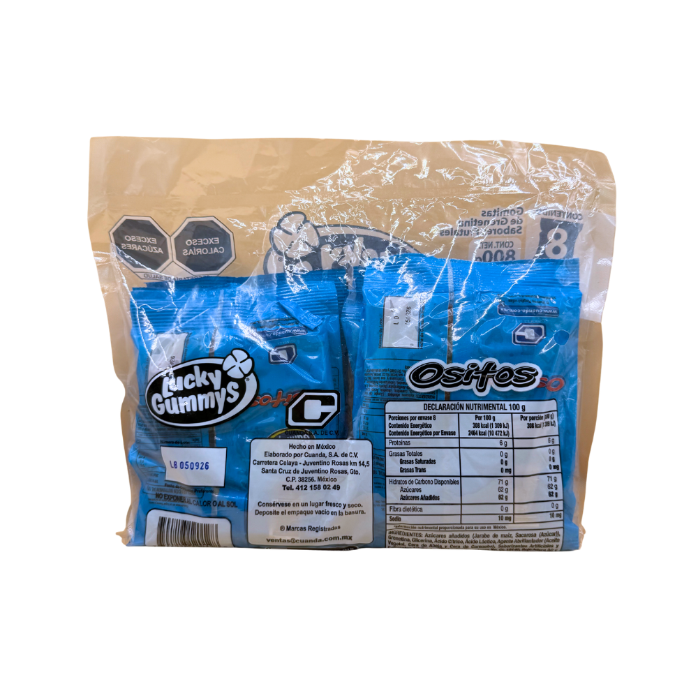 Gomitas en forma de osito Lucky Gummy 100 g