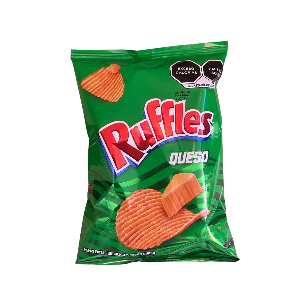Caja mayoreo de Ruffles papas fritas onduladas