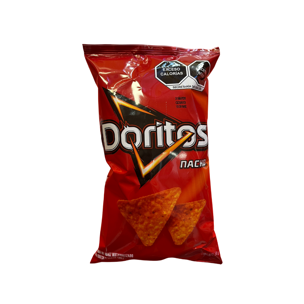 Fritura de maíz Doritos presentación paquete 30 piezas